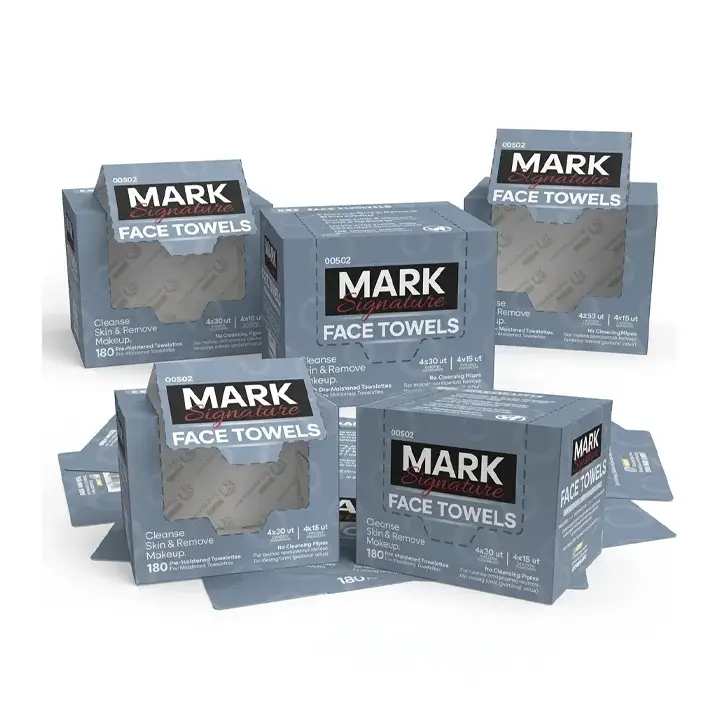 Cleansing Wipes Boxes