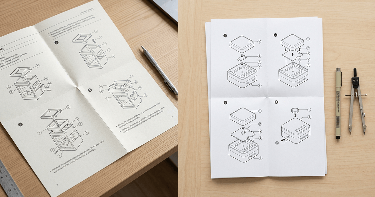 Custom Instruction Sheets